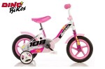 Dětské kolo růžové, Dino Bikes, W012675