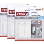 Tesa TESA Powerstrips Vario-Gardinové háky v balení 3 ks - Samolepící háky na vlákna od společnosti TESA - lze znovu ods