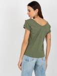 Dámská halenka TW BZ BL model 18027389 khaki FPrice Velikost: