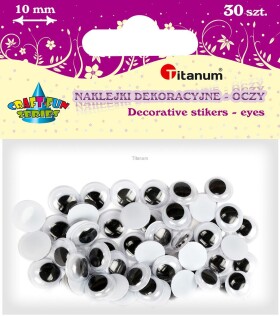 Titanum Očička 10 mm - 30 ks, Titanium