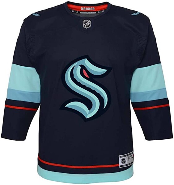 Outerstuff Dětský dres Seattle Kraken NHL Replica Home Velikost: L/XL
