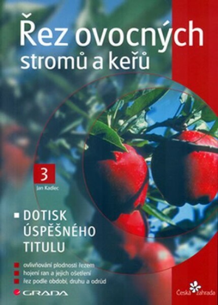 Řez ovocných stromů keřů