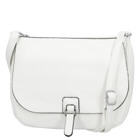 Trendy dámská koženková crossbody kabelka Grácie, bílá