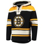 47 Brand Pánská Mikina David Pastrňák Boston Bruins Lacer Pullover Hood Velikost: