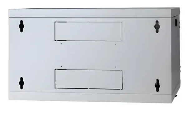 EFB 691606VGR.50 šedá / Nástěnný rozvaděč / 19" / 6U / 600×500 mm / výklopný rám / dvoudílný / nosnost 40 kg (691606VGR.50)