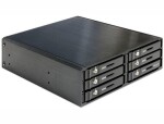 Delock 5.25” Mobilní výměnný rámeček pro 6 x 2.5” SATA HDD/SSD černá (47221)