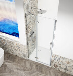 GELCO - TRINITY CHROM dveře do niky levé, 1200 čiré sklo, GT1212CL-CH GT1212CL-CH