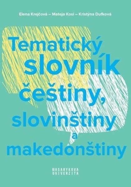 Tematický slovník češtiny, slovinštiny makedonštiny