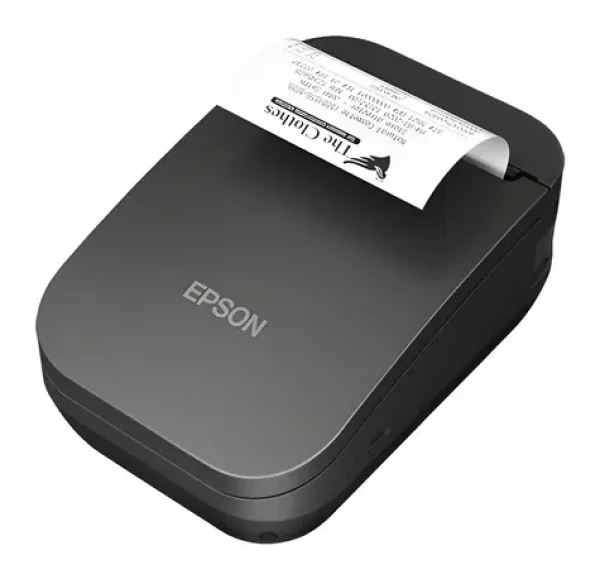 Epson TM-P80II černá / Mobilní tiskárna účtenek / 203dpi / 65mm/s / Bluetooth 5.0 / USB-C / autocutter (C31CK00121)