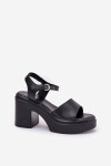 Sandály na podpatku model 209922 Step in style 37