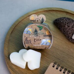 The English Soap Company Sada mini mýdel Best Dad Ever – 3 × 20 g, červená barva, hnědá barva, papír