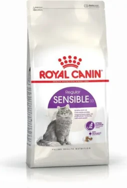Royal Canin Sensible Cat 4 kg / Granule pro kočky / Granule pro kočky s citlivým trávením (23195)