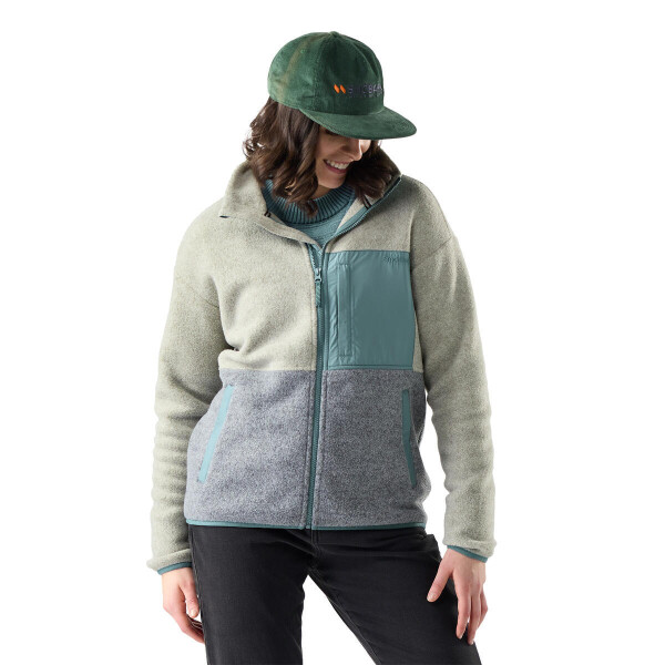 SMARTWOOL Wmns Second Cut Fleece Jacket, Green Tea (vzorek) velikost: M