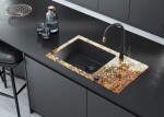 DEANTE ASTER černá měď Dřezová baterie, připojením vodního filtru BCA_B64M