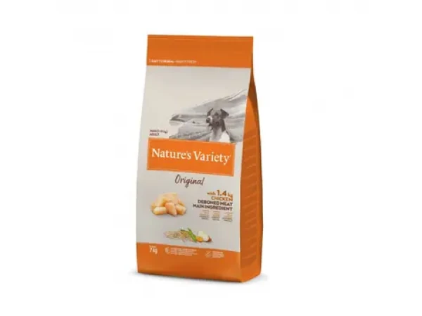 Nature´s variety original pro malé psy s kuřecím 7kg / Kompletní krmivo pro dospělé psy malých plemen do 10 kg (8410650271200)