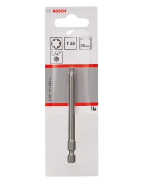 BOSCH 2607001658 / Bit T30 / délka 89 mm (2607001658)