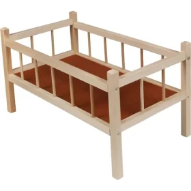 RAPPA Dřevěná postýlka pro panenku