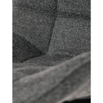 Jídelní židle, šedá, látka, HC-462 GREY2