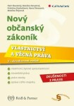 Nový občanský zákoník Vlastnictví věcná práva Petr Novotný,