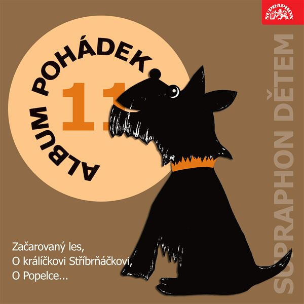 Album pohádek "Supraphon dětem" 11. (Začarovaný les, O králíčkovi Stříbrňáčkovi, O Popelce...) - Václav Čtvrtek