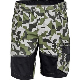 CRV Cerva Kalhoty krátké NEURUM CAMOUFLAGE tm.olivové 56 tm. olivové