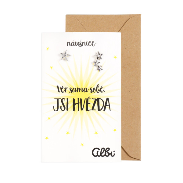 Náušnice - Hvězda - Albi