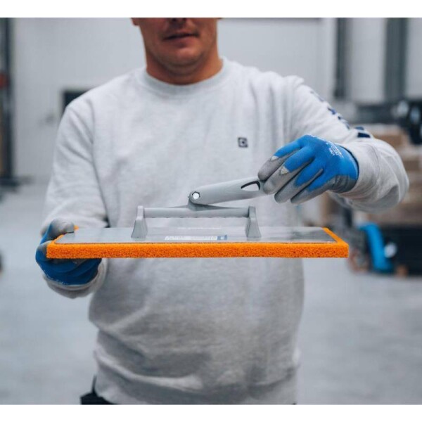 Hladítko hliníkové kloubové s houbou gumovou, 200 x 400 x 20 mm