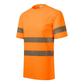 Unisex tričko HV Dry (fluorescenční oranžová) L