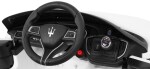 Mamido Elektrické autíčko Maserati Ghibli bílé