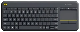 Logitech Wireless K400 Plus / Bezdrátová klávesnice / Touchpad / USB / Pan Nordic (920-007141)