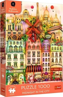 TREFL Puzzle Premium Plus Půlnoc v Paříži