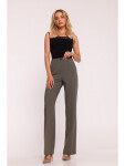S418 Kalhoty s laclem - khaki barva EU L
