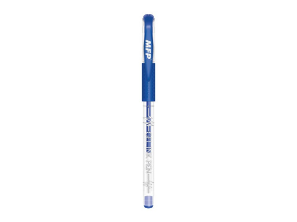 Gelové pero kus - blue, modrá