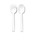 BlimPlus Posate Paestum arctic white / Servírovací příbor na salát / 29 cm / bez BPA (PS003-000001-000)
