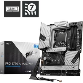 MSI PRO Z790-A MAX WIFI / Z790 / LGA 1700 / 4x DDR5 / PCIEx16 / 2.5GLAN / WiFi / ATX (PRO Z790-A MAX WIFI)