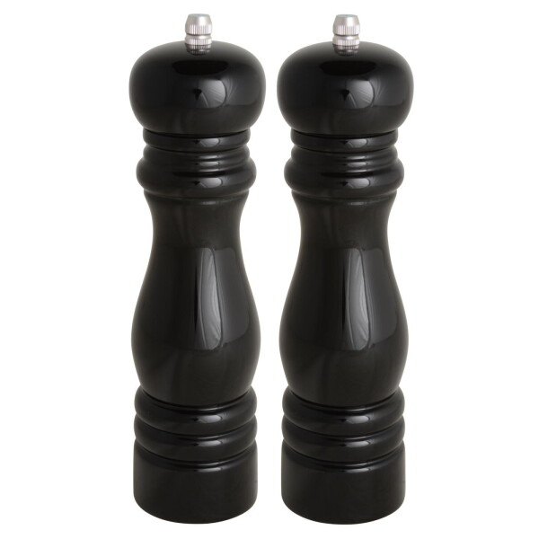 Ib Laursen Mlýnek na pepř nebo sůl Black Sůl, černá barva, dřevo