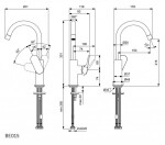 IDEAL STANDARD - Ceralife O Umyvadlová baterie s otočným výtokem, chrom BE015AA