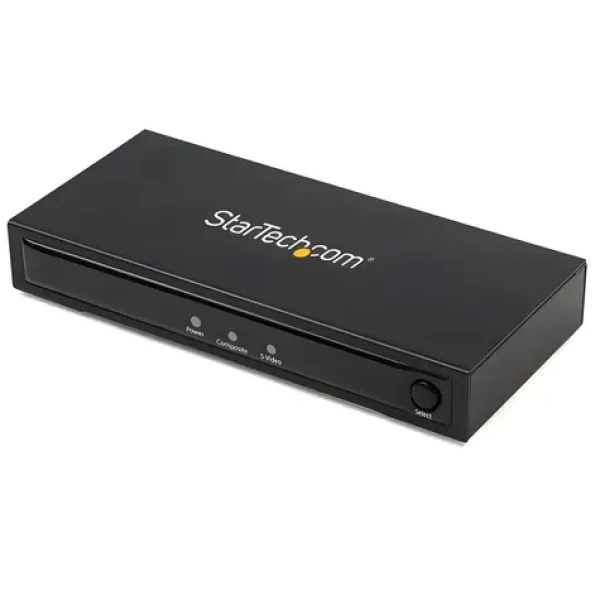 StarTech adaptér Composite na HDMI černá / Redukce / 720p / 60 Hz / audio (VID2HDCON2)