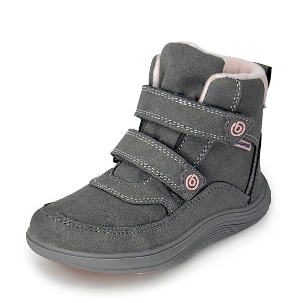 Dětské celoroční barefoot boty Bugga KIVO Grey B00199-09 - 29