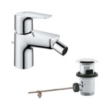 GROHE - Start Edge Bidetová baterie s výpustí, chrom 23345001