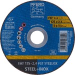 PFERD PSF STEELOX 61721122 řezný kotouč rovný 125 mm 25 ks nerezová ocel, ocel