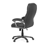 Kancelářské křeslo, houpací mechanismus, černá látka, KA-C713 BK2