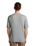 Pánské merino triko s krátkým rukávem ICEBREAKER Mens 150 Tech Lite SS Relaxed Tee Mountain Shift, Proto Grey velikost: S