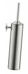 DURAVIT - Starck T WC štětka nástěnná s držákem, kartáčovaný nerez 0099467000