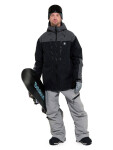 Horsefeathers HALEN II INSULATED BLACK/IRON zimní pánská bunda