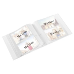 Hama album memo LA FLEUR bílá, popisové pole