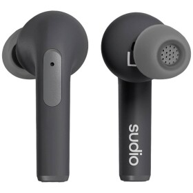 Sudio N2 Pro In Ear Headset Bluetooth® stereo černá Potlačení hluku headset, Nabíjecí pouzdro, dotykové ovládání