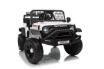 Mamido Elektrické autíčko Speed Offroad bílé | 4x45W | EVA kola | 12V 7Ah | EKO kůže