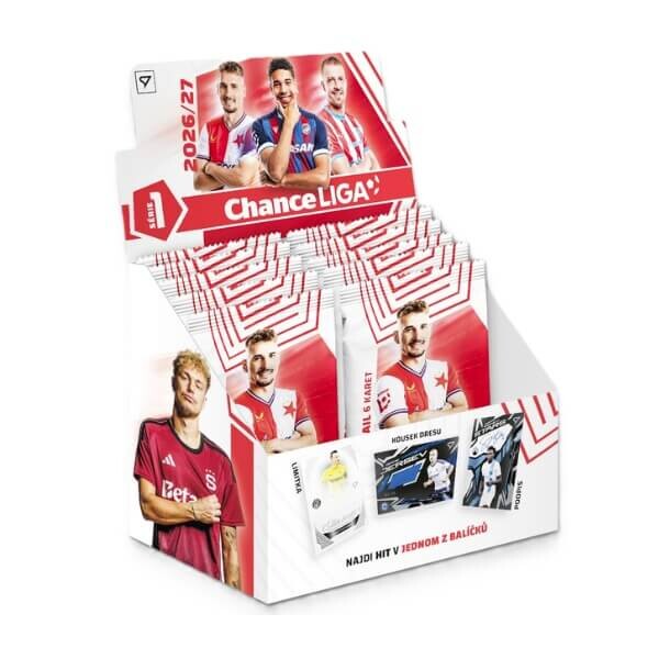 Fotbalové karty Chance liga 2026-2027 1. série Retail Box