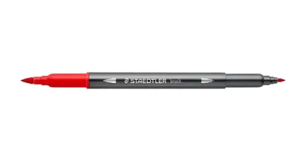 Staedtler Akvarelové fixy oboustranné / Fixy / hrot 0,5–6 mm / 36 barev / 36 ks (3001 TB36)